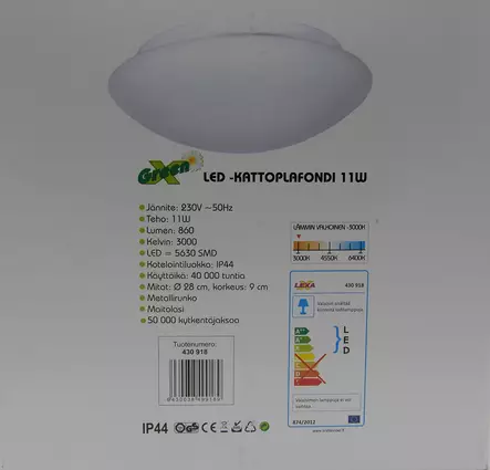 Greenx LED-kattoplafondi 11 W - Valaisimet - 10-261685 - 1